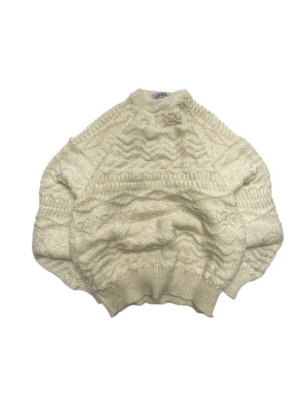 Vintage Cream MODZ Knitwear Jumper Women's Medium Northern Pole Vintage Wholesale 