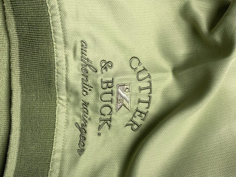 Vintage Green Cutter & Buck Mid-sleeved Jersey Men's Large Northern Pole Vintage Wholesale 