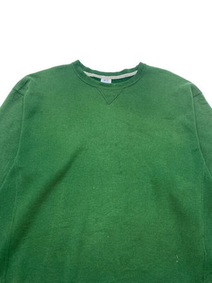Vintage Green Russell Athletic Blank Sweatshirt Men's XL Northern Pole Vintage Wholesale 