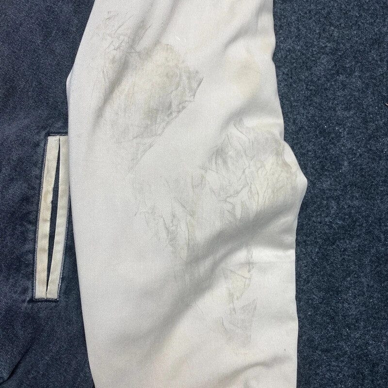 Vintage Grey Basic Editions Varsity Jacket XL Northern Pole Vintage Wholesale 