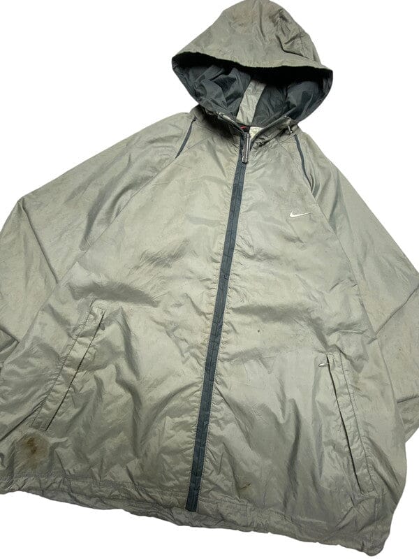 Vintage Grey Nike Raincoat Men's Large Northern Pole Vintage Wholesale 