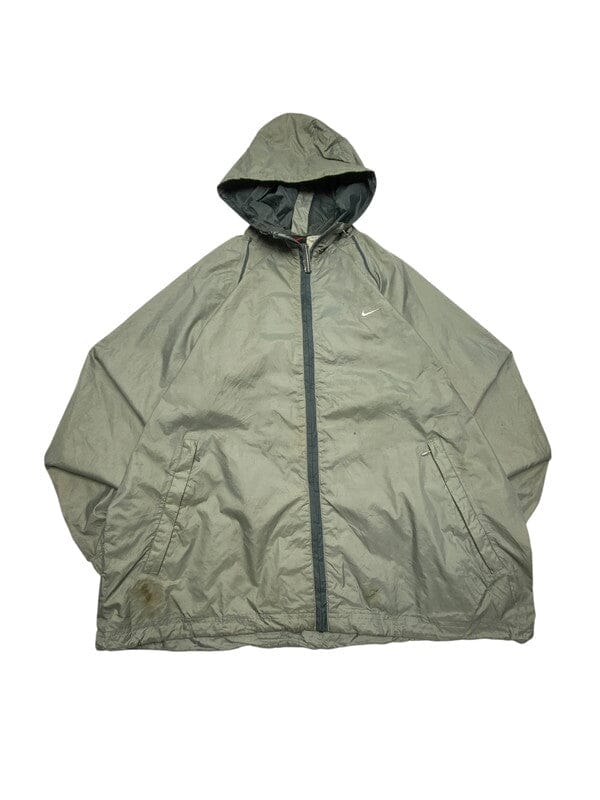 Vintage Grey Nike Raincoat Men's Large Northern Pole Vintage Wholesale 