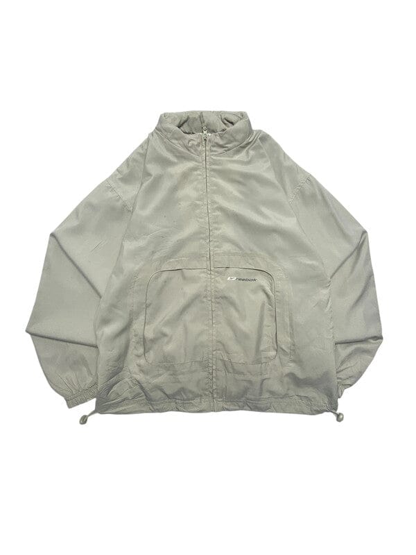 Vintage Grey Reebok Windbreaker Women's XL Northern Pole Vintage Wholesale 