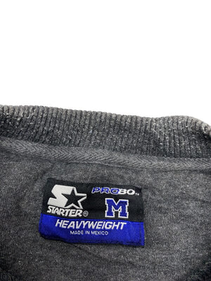 Vintage Grey Starter Chest Logo Sweatshirt Men's Medium Northern Pole Vintage Wholesale 