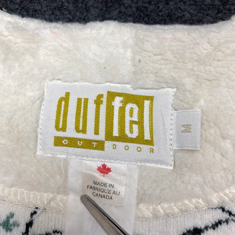 Vintage Multicolour Duffel Fleece Gilet Medium Northern Pole Vintage Wholesale 