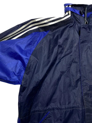 Vintage navy adidas windbreaker men's xxl Northern Pole Vintage Wholesale 