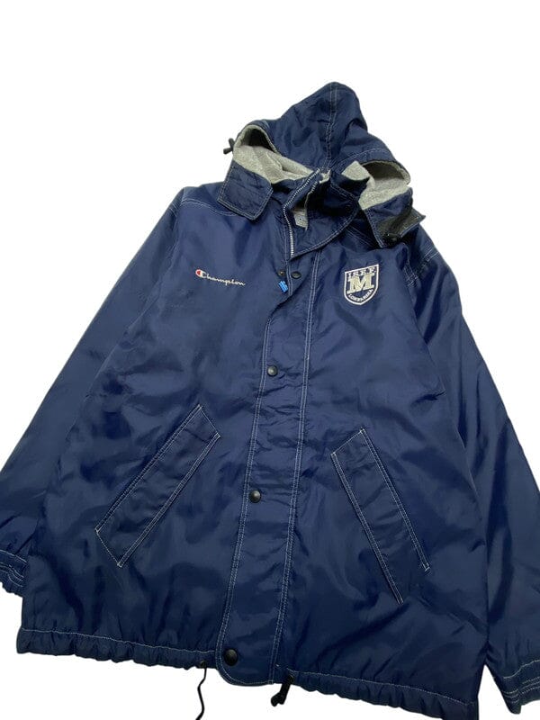 Vintage Navy Champion Parka Men's XL Northern Pole Vintage Wholesale 