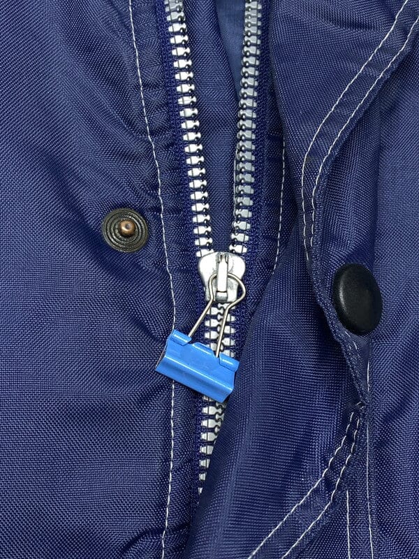 Vintage Navy Champion Parka Men's XL Northern Pole Vintage Wholesale 