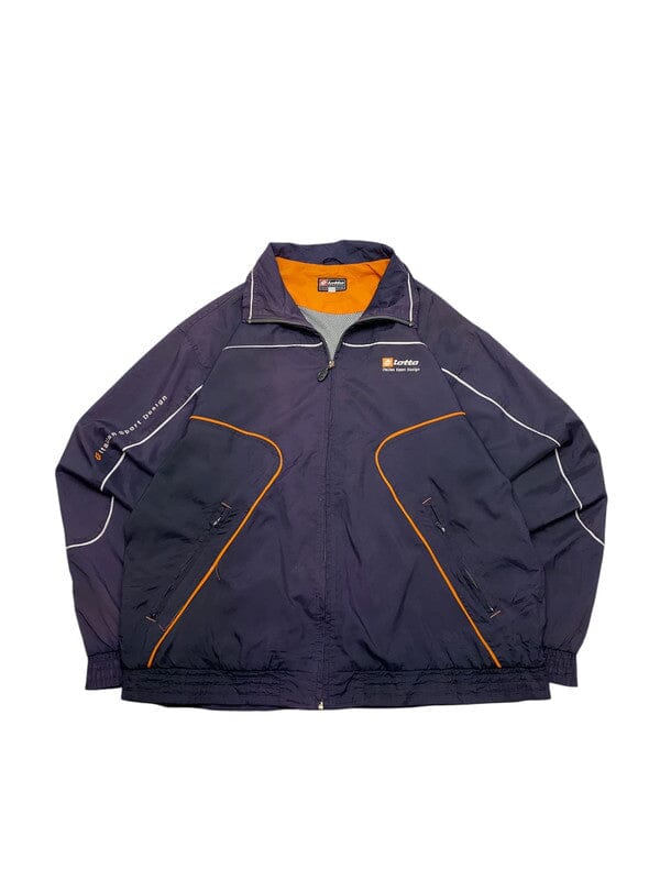 Vintage Navy Lotto Windbreaker Men's XL Northern Pole Vintage Wholesale 