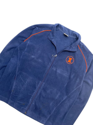 Vintage Navy Nike Zip-through Sweater Women's Large Northern Pole Vintage Wholesale 