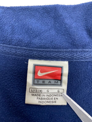 Vintage Navy Nike Zip-through Sweater Women's Large Northern Pole Vintage Wholesale 