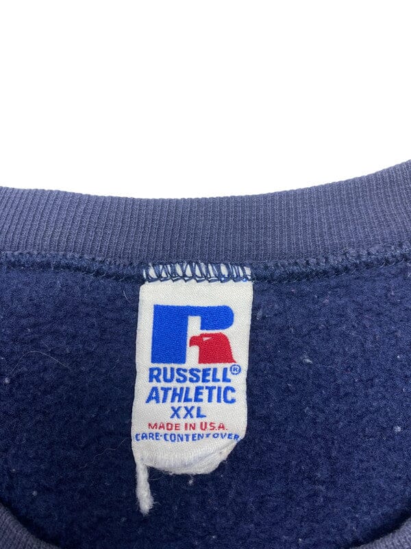 Vintage Navy Russell Athletic Blank Sweatshirt Men's XXL Northern Pole Vintage Wholesale 