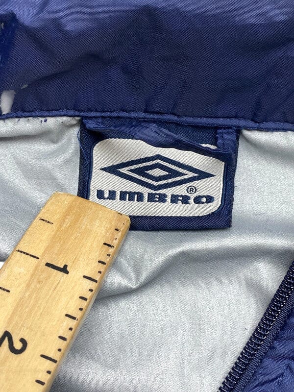 Vintage Navy Umbro Windbreaker Men's Large Northern Pole Vintage Wholesale 