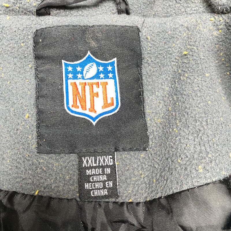 Vintage NFL Grey Snow Jacket XXL Northern Pole Vintage Wholesale 