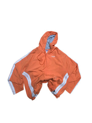 Vintage Orange Reebok Windbreaker Women's XL Northern Pole Vintage Wholesale 