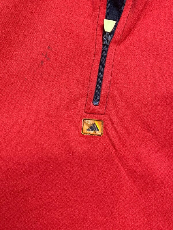 Vintage Red Adidas Half Zip Fleece Men's Large Northern Pole Vintage Wholesale 