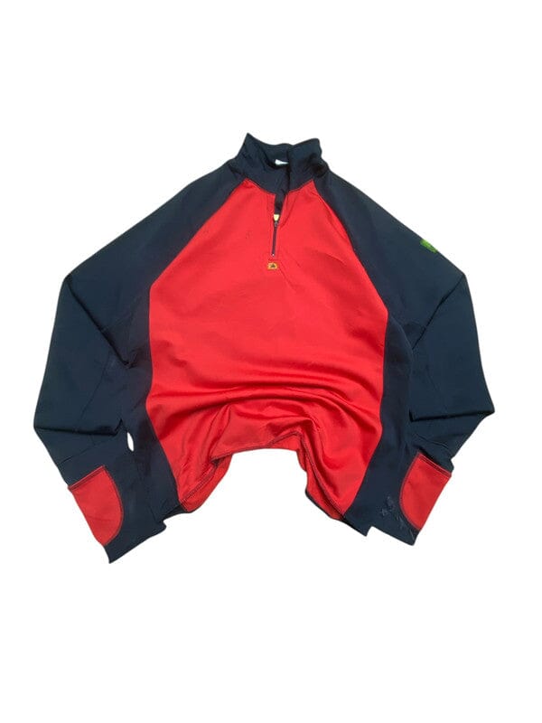 Vintage Red Adidas Half Zip Fleece Men's Large Northern Pole Vintage Wholesale 