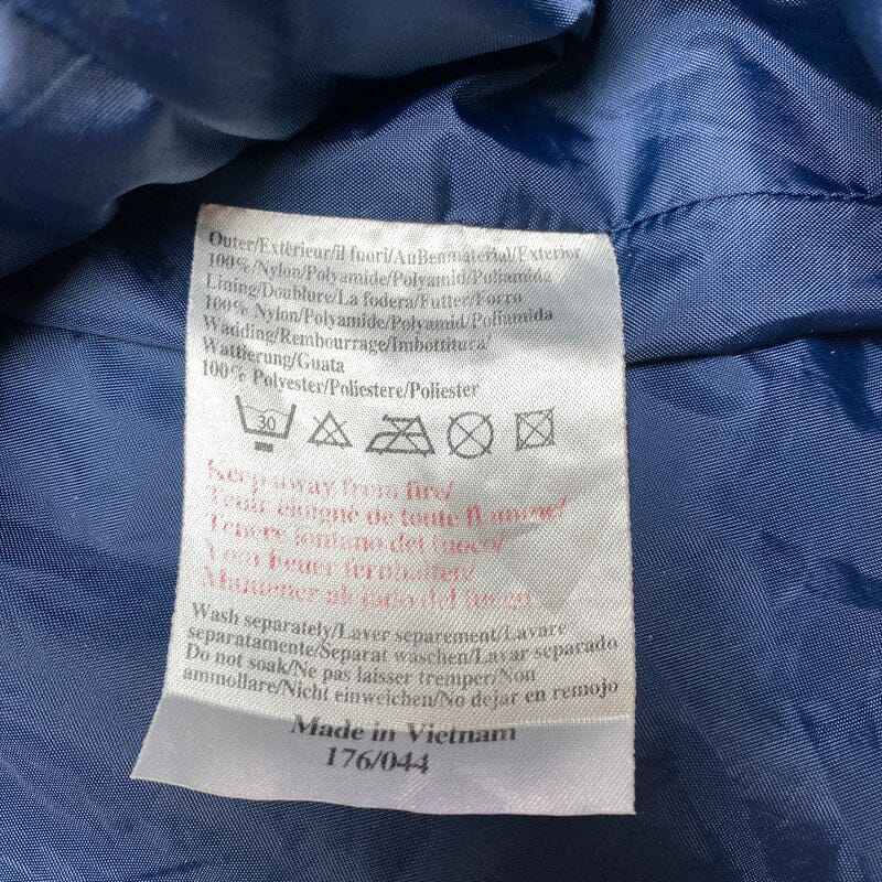 Vintage Umbro Blue-Navy Puffer Jacket Small Northern Pole Vintage Wholesale 