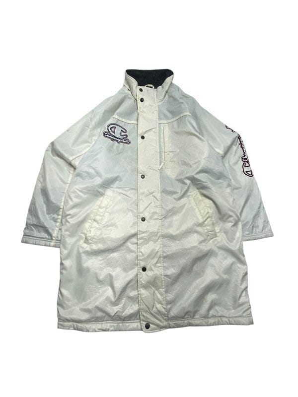 Vintage White Champion Parka Men's Medium Northern Pole Vintage Wholesale 