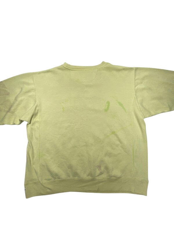 Vintage Yellow Embroidery Sweatshirt Men's XXL Northern Pole Vintage Wholesale 