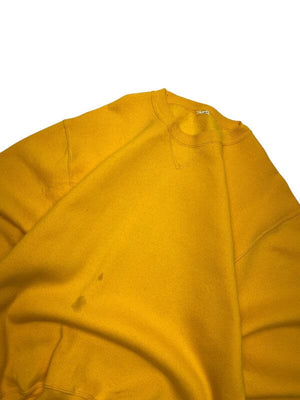 Vintage Yellow Russell Athletic Blank Sweatshirt Men's Medium Northern Pole Vintage Wholesale 