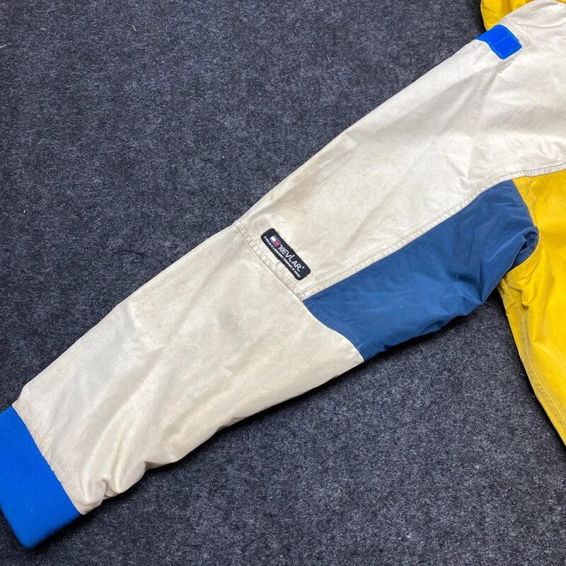 Vintage Yellow Tommy Hilfiger Parka Jacket Men's XL Northern Pole Vintage Wholesale 