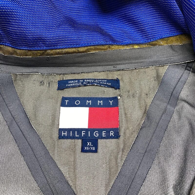 Vintage Yellow Tommy Hilfiger Parka Jacket Men's XL Northern Pole Vintage Wholesale 