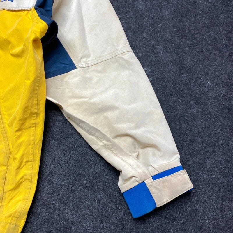 Vintage Yellow Tommy Hilfiger Parka Jacket Men's XL Northern Pole Vintage Wholesale 