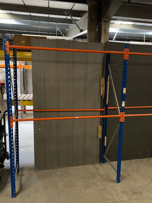 WAREHOUSE PALLET RACKING GOOD CONDITION UPRIGHTS Northern Pole Vintage Wholesale 