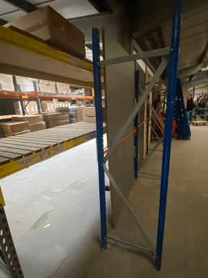 WAREHOUSE PALLET RACKING GOOD CONDITION UPRIGHTS Northern Pole Vintage Wholesale 