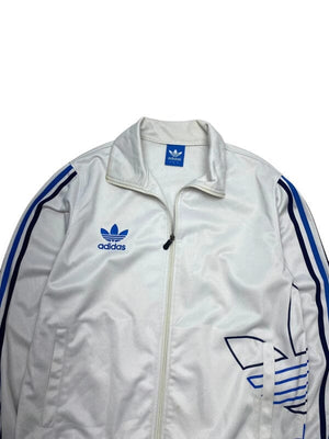 White Adidas Tracksuit Jacket Women's Large Northern Pole Vintage Wholesale 