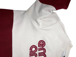 White and Red Emporio Armani Sweatshirt Men's Small Northern Pole Vintage Wholesale 