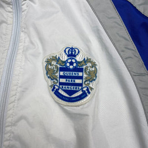 White-Blue Lotto Queens Park Rangers Memorabilia Jacket Men's XL Northern Pole Vintage Wholesale 