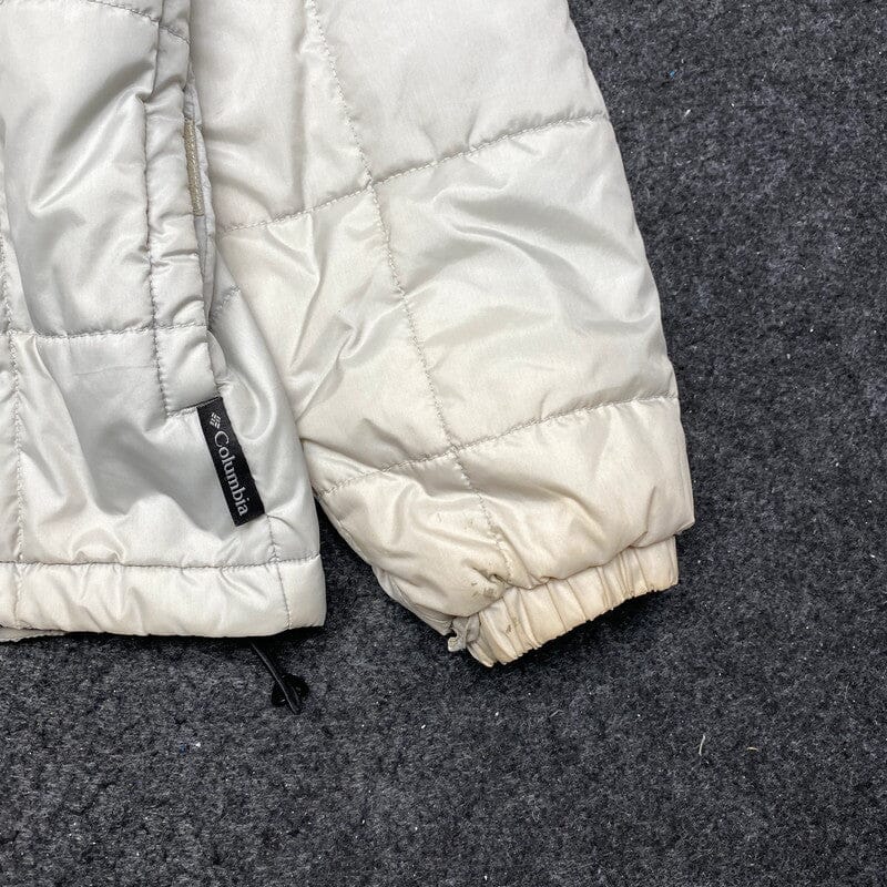 White Columbia Puffer Jacket Men's Medium Northern Pole Vintage Wholesale 