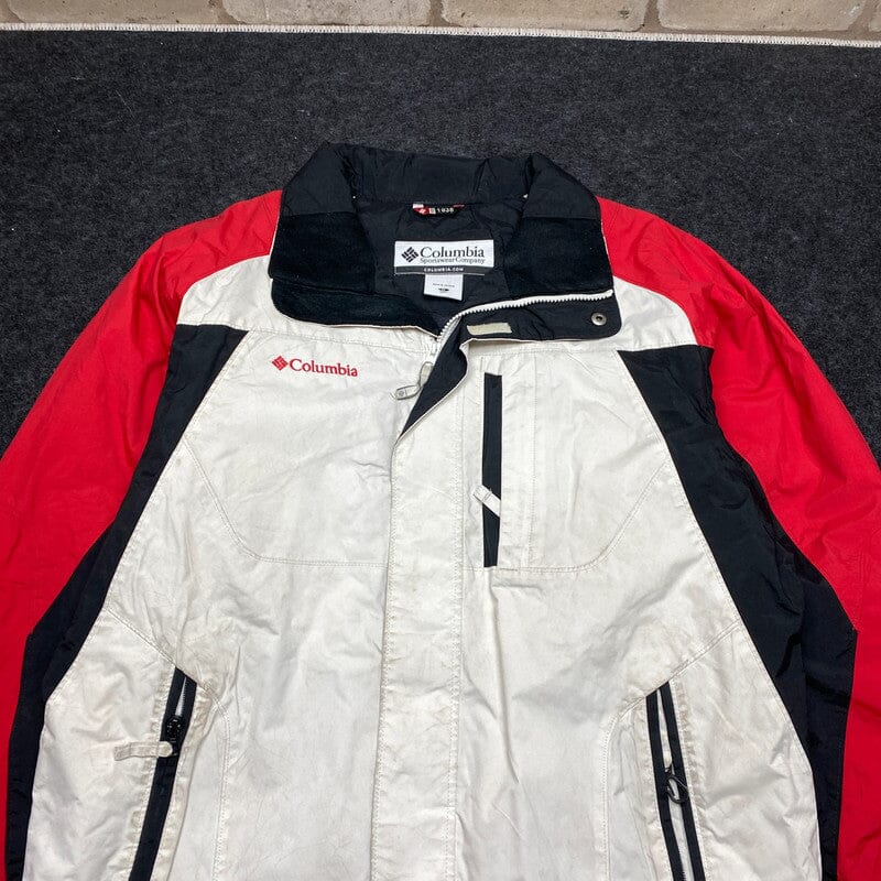 White Columbia Sportwear Jacket Men's Medium Northern Pole Vintage Wholesale 
