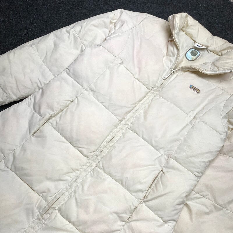 White Ellesse Puffer Jacket Women's XS Northern Pole Vintage Wholesale 