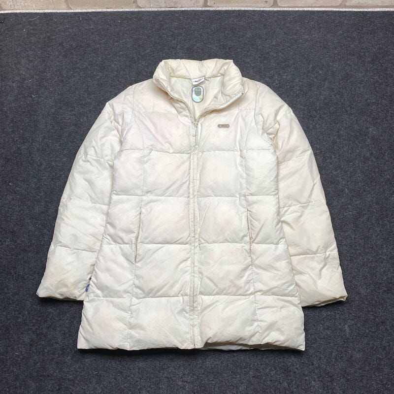 White Ellesse Puffer Jacket Women's XS Northern Pole Vintage Wholesale 