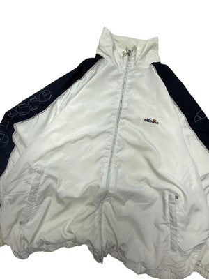 White Ellesse Windbreaker Men's XXL Northern Pole Vintage Wholesale 
