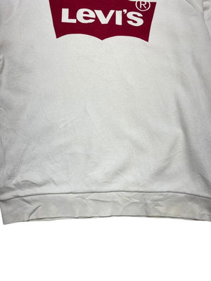 White Levi's Sweatshirt Men's XS Northern Pole Vintage Wholesale 