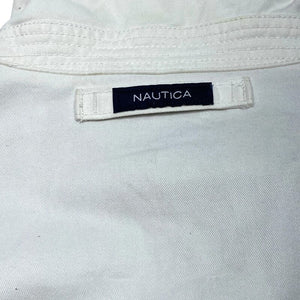 White Nautica Harrington Jacket Men's XL Northern Pole Vintage Wholesale 