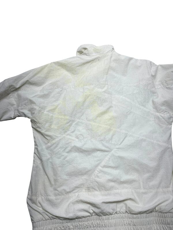 White Reebok Classic Windbreaker Men's Small Northern Pole Vintage Wholesale 