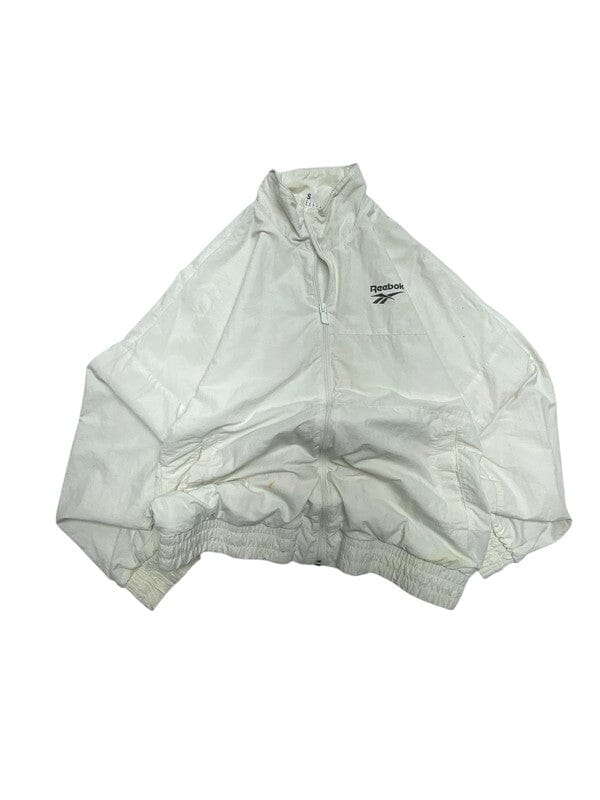 White Reebok Classic Windbreaker Men's Small Northern Pole Vintage Wholesale 