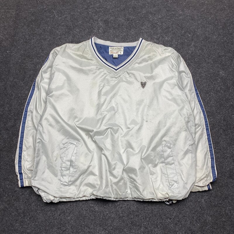 White Steve and Barry's V-neck Jersey Men's XL Northern Pole Vintage Wholesale 