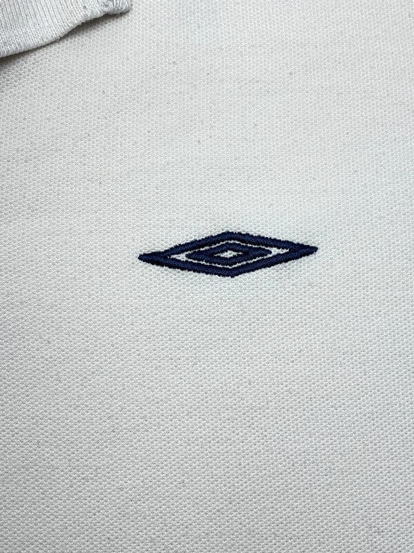 White Umbro Polo-shirt Men's Large Northern Pole Vintage Wholesale 