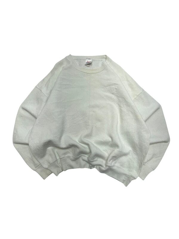 White USA Olympic Sweatshirt Men's XL Northern Pole Vintage Wholesale 