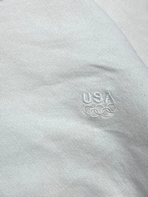 White USA Olympic Sweatshirt Men's XL Northern Pole Vintage Wholesale 