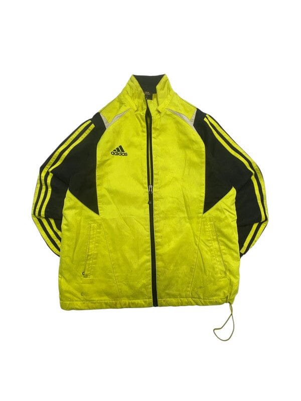 Yellow Adidas Windbreaker Men's Small Northern Pole Vintage Wholesale 