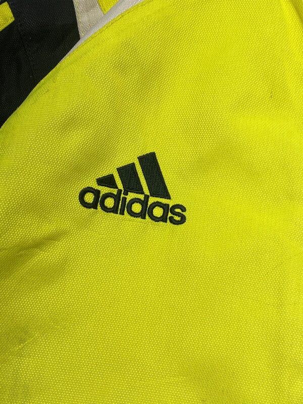 Yellow Adidas Windbreaker Men's Small Northern Pole Vintage Wholesale 