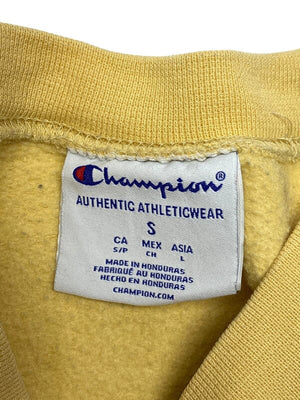 Yellow Champion Sweatshirt Men's Small Northern Pole Vintage Wholesale 