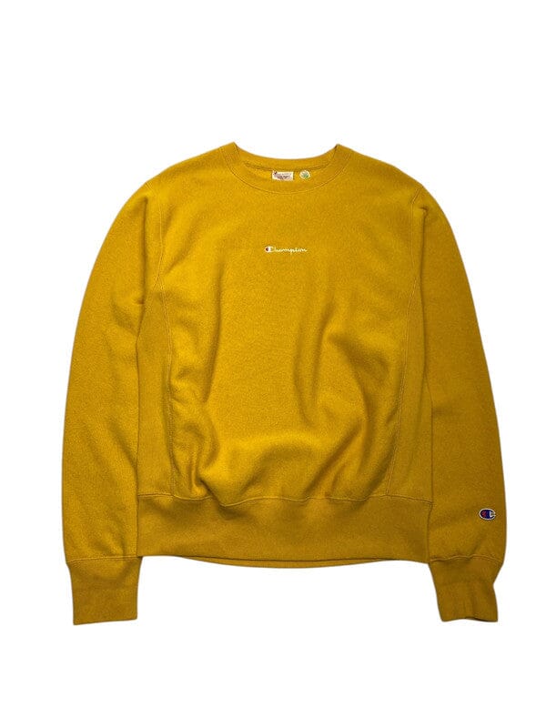Yellow Champion Sweatshirt Men's Small Northern Pole Vintage Wholesale 